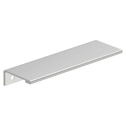 4-3/16" Streamline II Cabinet Edge Pull, Satin Nickel Alt 1 - Image
