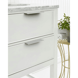4-3/16" Streamline II Cabinet Edge Pull, Satin Nickel Alt 2 - Image
