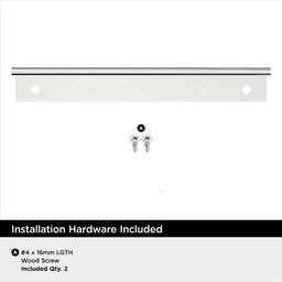 4-3/16" Streamline II Cabinet Edge Pull, Satin Nickel Alt 4 - Image