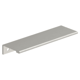 4-3/16" Streamline II Cabinet Edge Pull, Satin Nickel Main - Image