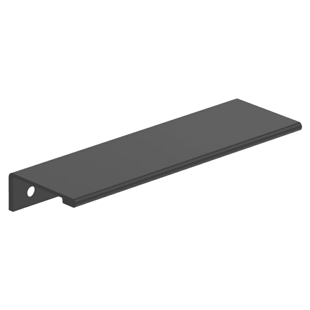 4-3/16" Streamline II Cabinet Edge Pull, Matte Black Main - Image
