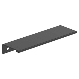 4-3/16" Streamline II Cabinet Edge Pull, Matte Black Main - Image