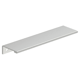 5-3/16" Streamline II Cabinet Edge Pull, Matte Black Alt 1 - Image