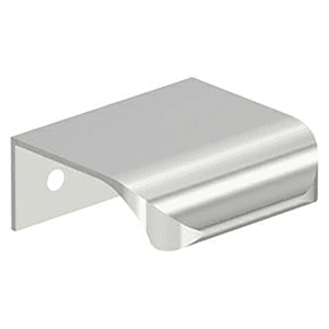 1" Streamline Tab Edge Pull, Polished Chrome Main - Image