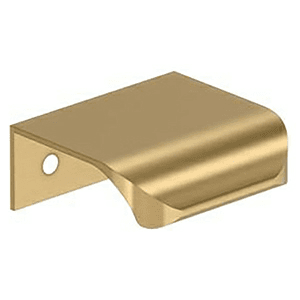 1" Streamline Tab Edge Pull, Champagne Bronze Main - Image