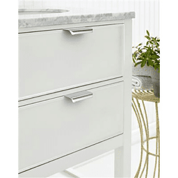 2-3/16" Streamline Tab Edge Pull, Polished Chrome Alt 1 - Image