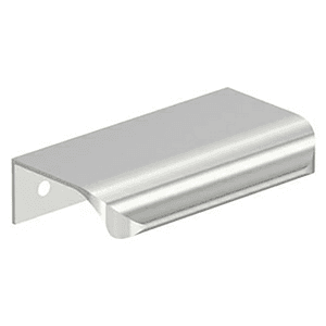 2-3/16" Streamline Tab Edge Pull, Polished Chrome Main - Image