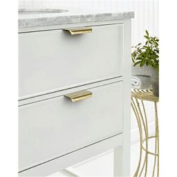 2-3/16" Streamline Tab Edge Pull, Champagne Bronze Alt 1 - Image