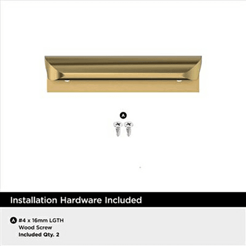 2-3/16" Streamline Tab Edge Pull, Champagne Bronze Alt 3 - Image