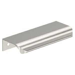 3-3/16" Streamline Tab Edge Pull, Satin Nickel Main - Image