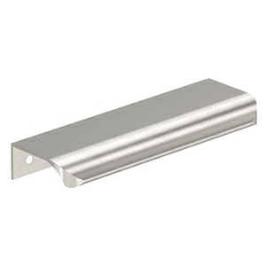 4-3/16" Streamline Tab Edge Pull, Satin Nickel Main - Image
