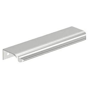 5-3/16" Streamline Tab Edge Pull, Polished Chrome Main - Image