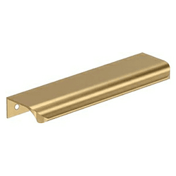 5-3/16" Streamline Tab Edge Pull, Champagne Bronze Main - Image