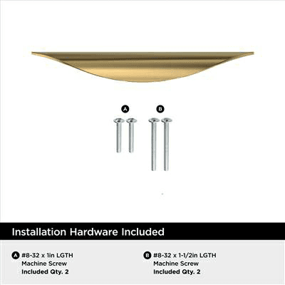 3-3/4" Current Finger Pull, Champagne Bronze Alt 3 - Image