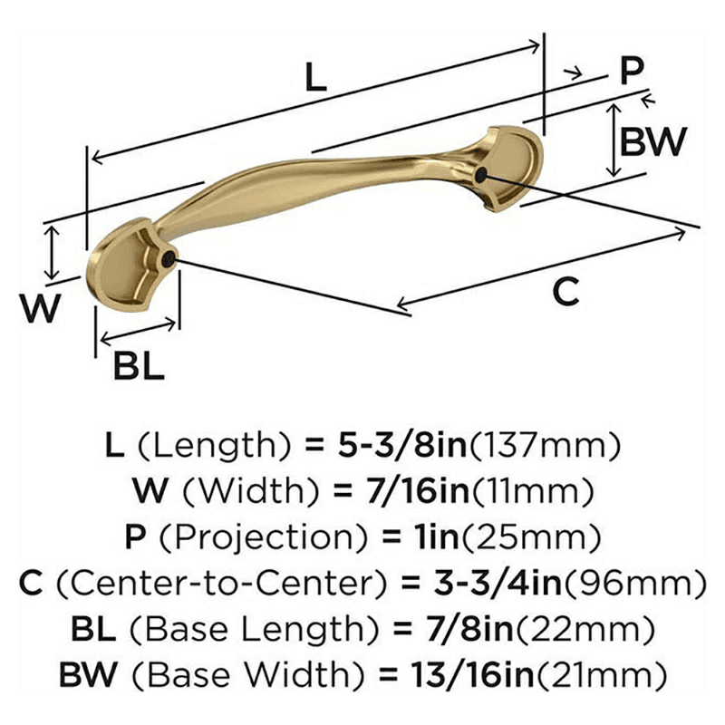 3-3/4" Fairfield Cabinet Pull, Oil-Rubbed Bronze Alt 2 - Image