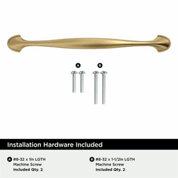 6-5/16" Fairfield Cabinet Pull, Champagne Bronze Alt 3 - Image
