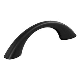 3" Vaile Cabinet Pull, Matte Black Main - Image