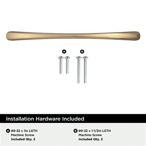 6-5/16" Vaile Arch Pull, Champagne Bronze Alt 3 - Image