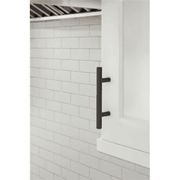 3" Bar Pulls Hollow Cabinet Pull, Matte Black Alt 1 - Image