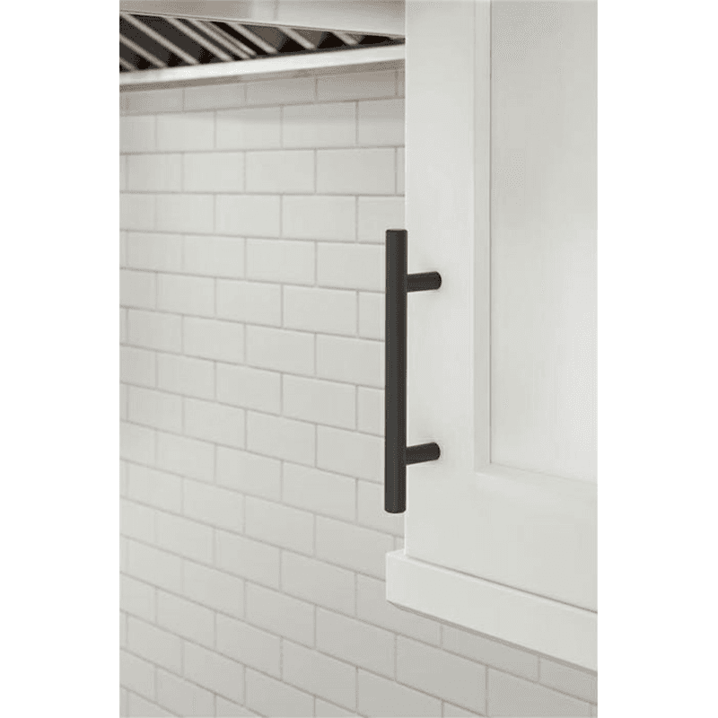 3-3/4" Bar Pulls Hollow Cabinet Pull, Matte Black Alt 1 - Image