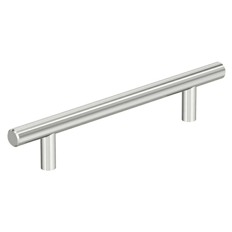 5-1/16" Bar Pulls Hollow Cabinet Pull, Polished Chrome Main - Image