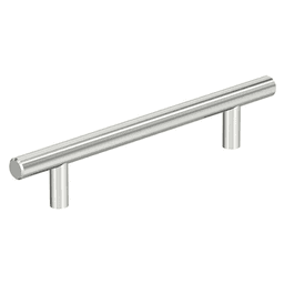 5-1/16" Bar Pulls Hollow Cabinet Pull, Polished Chrome Main - Image