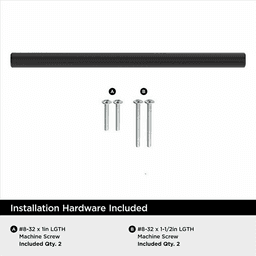 5-1/16" Bar Pulls Hollow Cabinet Pull, Stainless Steel Alt 3 - Image