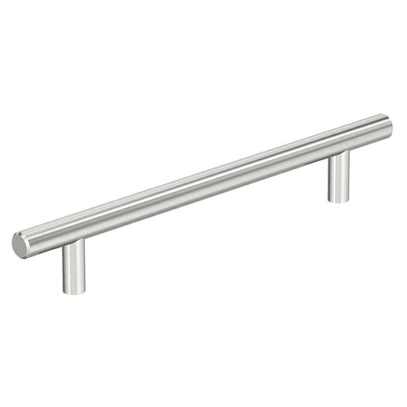 6-5/16" Bar Pulls Hollow Cabinet Pull, Polished Chrome Main - Image