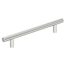 6-5/16" Bar Pulls Hollow Cabinet Pull, Polished Chrome Main - Image