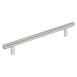 7-9/16" Bar Pulls Hollow Cabinet Pull, Stainless Steel Main - Image