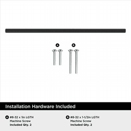 11-5/16" Bar Pulls Hollow Cabinet Pull, Matte Black Alt 3 - Image