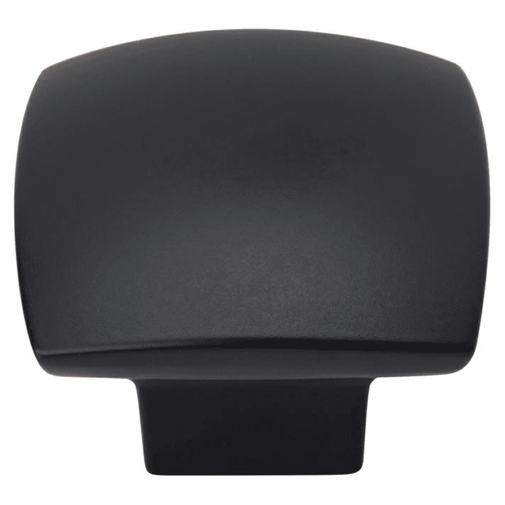 1-3/16" Sunset Square Cabinet Knob, Matte Black Main - Image