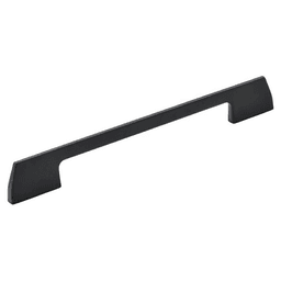 7-9/16" Angle Cabinet Pull, Matte Black Main - Image