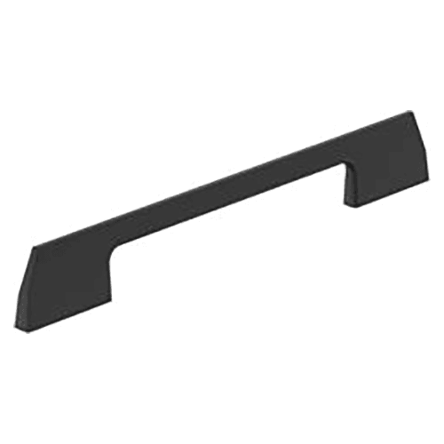 6-5/16" Angle Cabinet Pull, Matte Black Main - Image