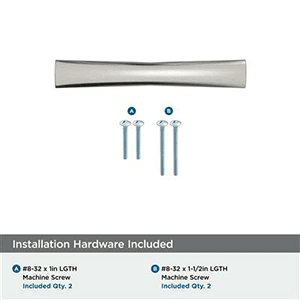 3" Willow Cabinet Pull, Champagne Bronze Alt 2 - Image