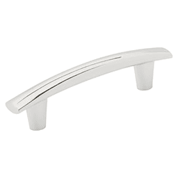 3-3/4" Willow Cabinet Pull, Polished Chrome Main - Image