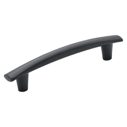 5-1/16" Willow Cabinet Pull, Matte Black Main - Image