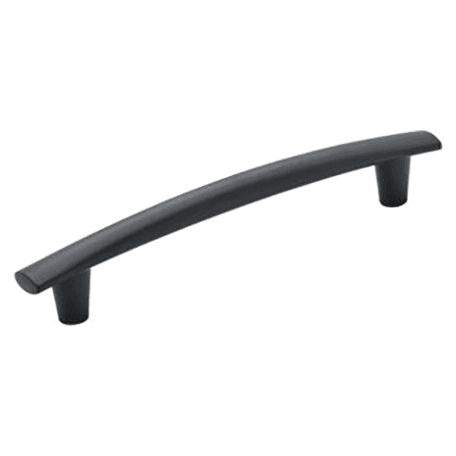 6-5/16" Willow Cabinet Pull, Matte Black Main - Image