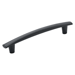 6-5/16" Willow Cabinet Pull, Matte Black Main - Image
