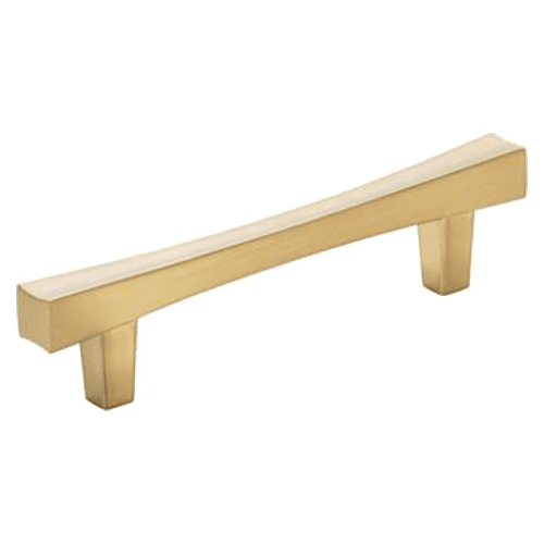 3-3/4" Pailou Cabinet Pull, Champagne Bronze Main - Image