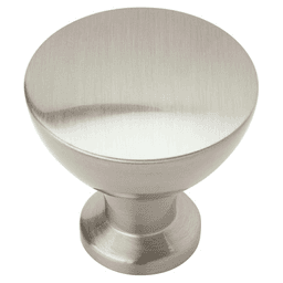 1-5/16" Grail Cabinet Knob, Satin Nickel Main - Image