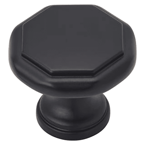 1-3/16" Torrance Cabinet Knob, Matte Black Main - Image