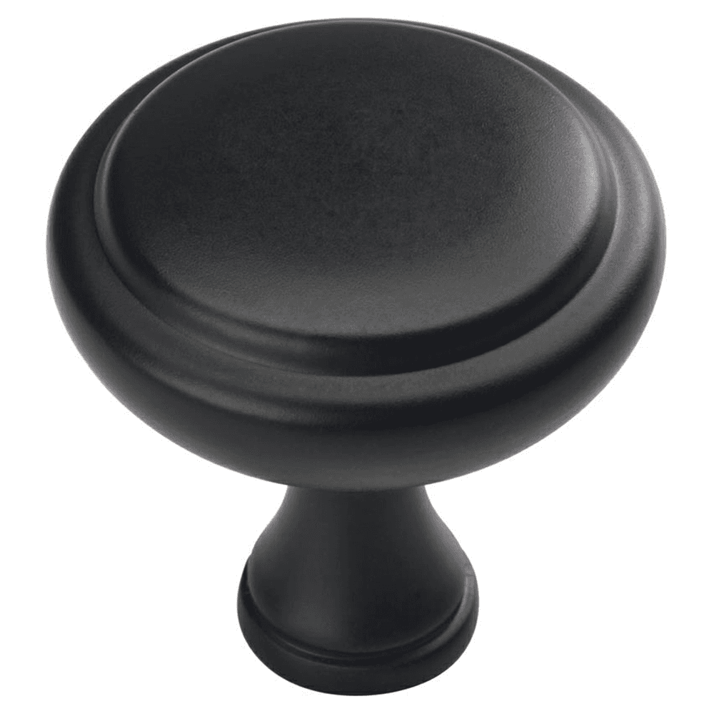 1-1/4" Arden Cabinet Knob, Matte Black Main - Image