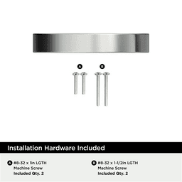 3" Parabolic Cabinet Pull, Matte Black Alt 4 - Image