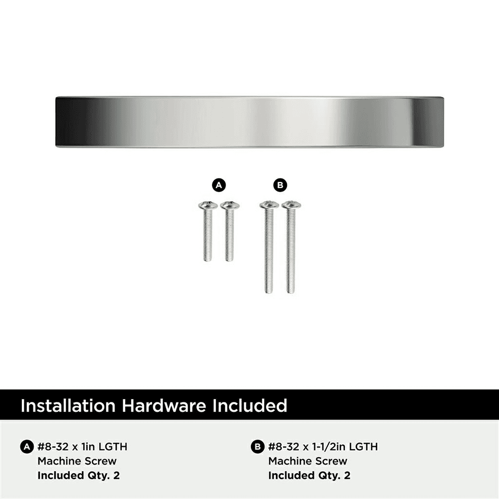 3-3/4" Parabolic Cabinet Pull, Matte Black Alt 4 - Image