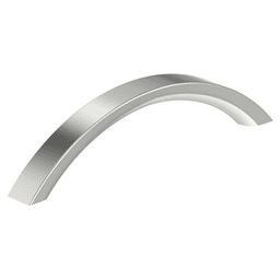 5-1/16" Parabolic Cabinet Pull, Matte Black Alt 1 - Image