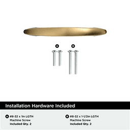 3" ARC Cabinet Pull, Champagne Bronze Alt 1 - Image