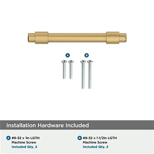 3" Destine Cabinet Pull, Champagne Bronze Alt 4 - Image