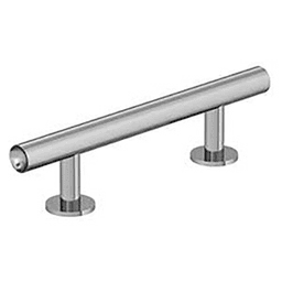 3" Radius Cabinet Pull, Polished Chrome Main - Image
