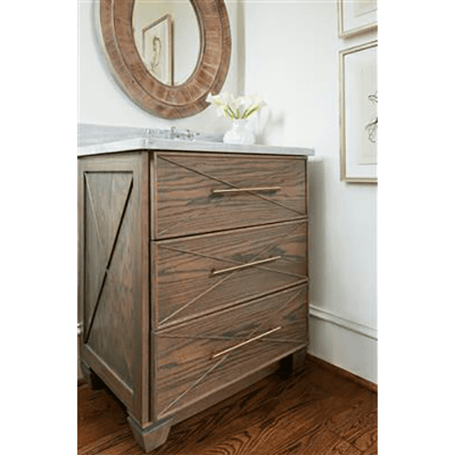 12-5/8" Radius Cabinet Pull, Golden Champagne Alt 1 - Image